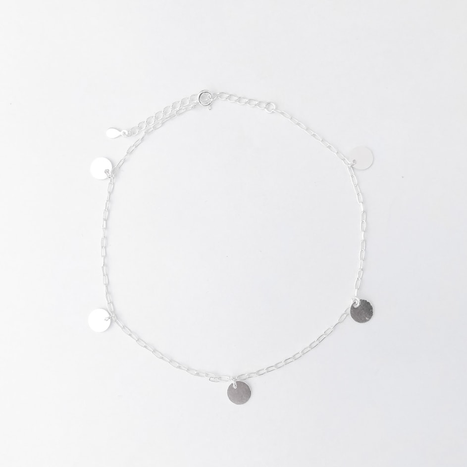 Tornozeleira com Medalhinhas