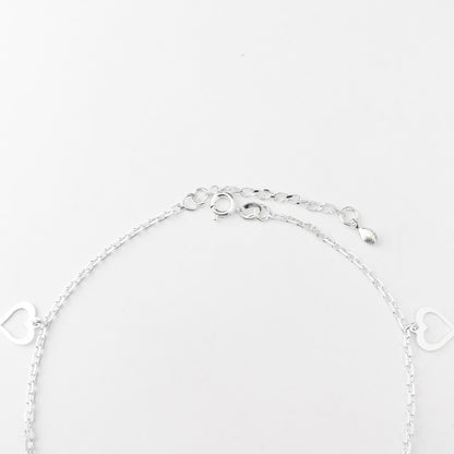 Tornozeleira de Corações