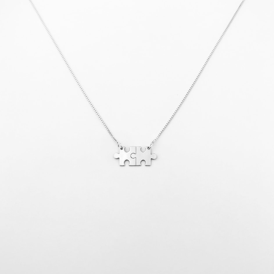 Gargantilha de Quebra-Cabeça - 50cm