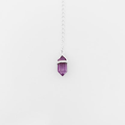 Gravatinha com Cristal Ametista - 50cm