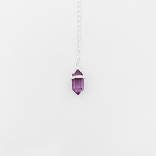 Gravatinha com Cristal Ametista - 50cm