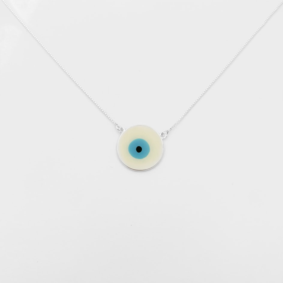 Gargantilha de Olho Grego - 50cm