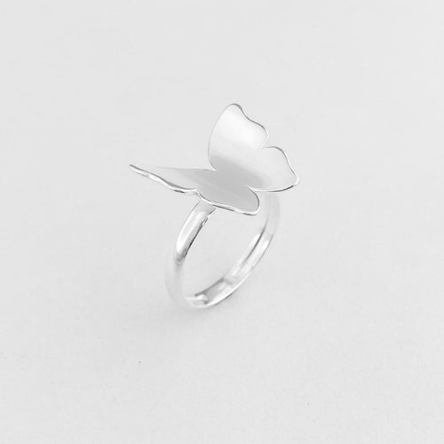 Anel de Borboleta Liso