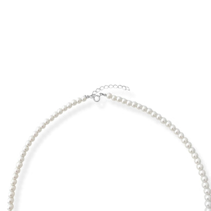 Gargantilha de Pérola Murano com Olho de Tigre - 38cm