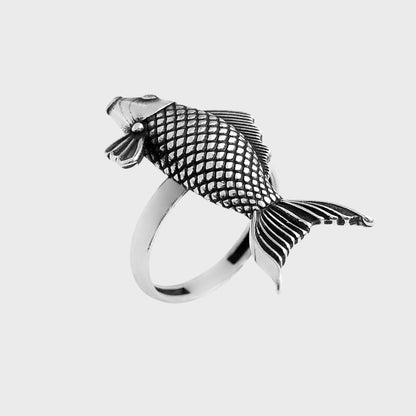 Anel de Peixe Trabalhado