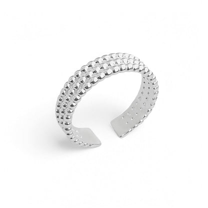 Anel Ajustável com Bolinhas