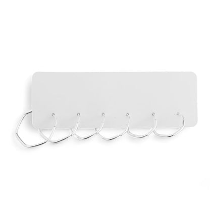 Trio de Brincos de Argola Hexágono